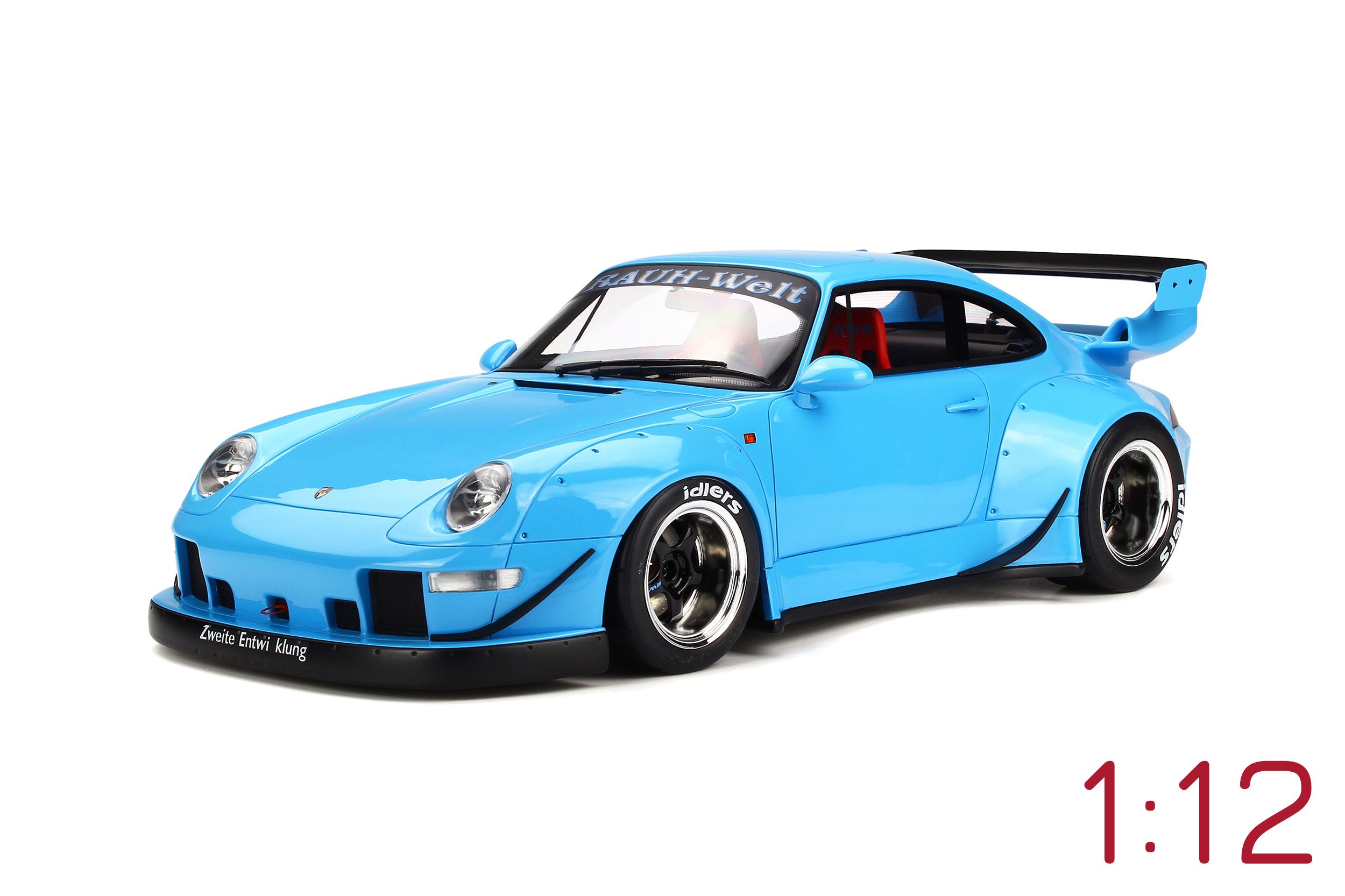 Porsche 911 (993) GT - Voiture miniature de collection - GT SPIRIT