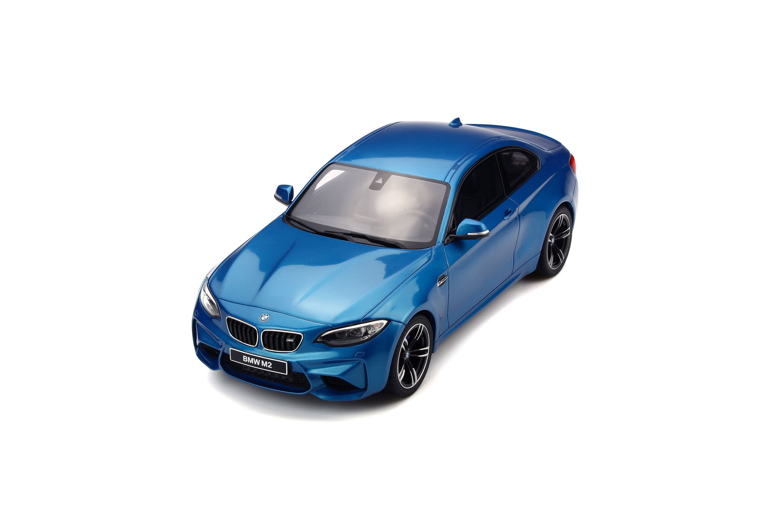 BMW 502 coupé, bleu pastel - Echelle HO - Voitures miniatures - Creavea