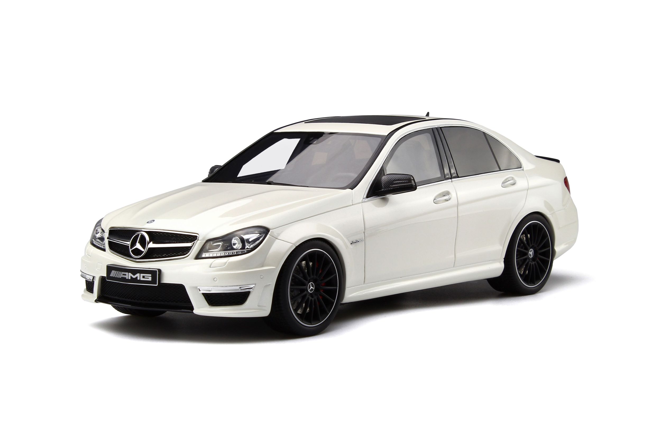 Mercedes-Benz C 63 AMG Sedan (W204) - Voiture miniature de collection - GT  SPIRIT