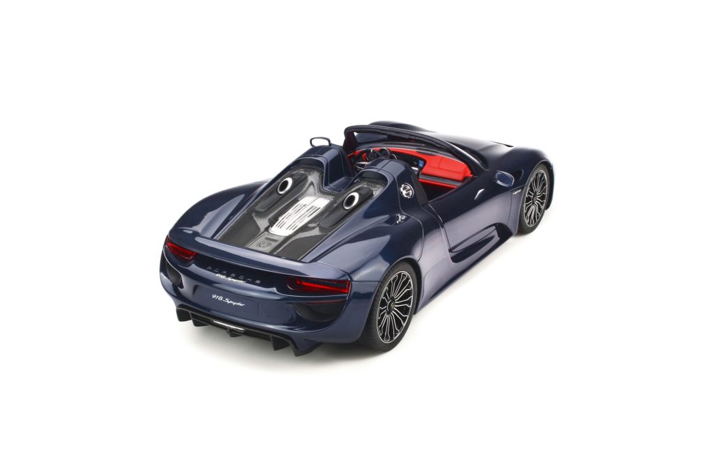 Miniature Porsche 918 Spyder 1/12 - GT Spirit - Modèle Neuf