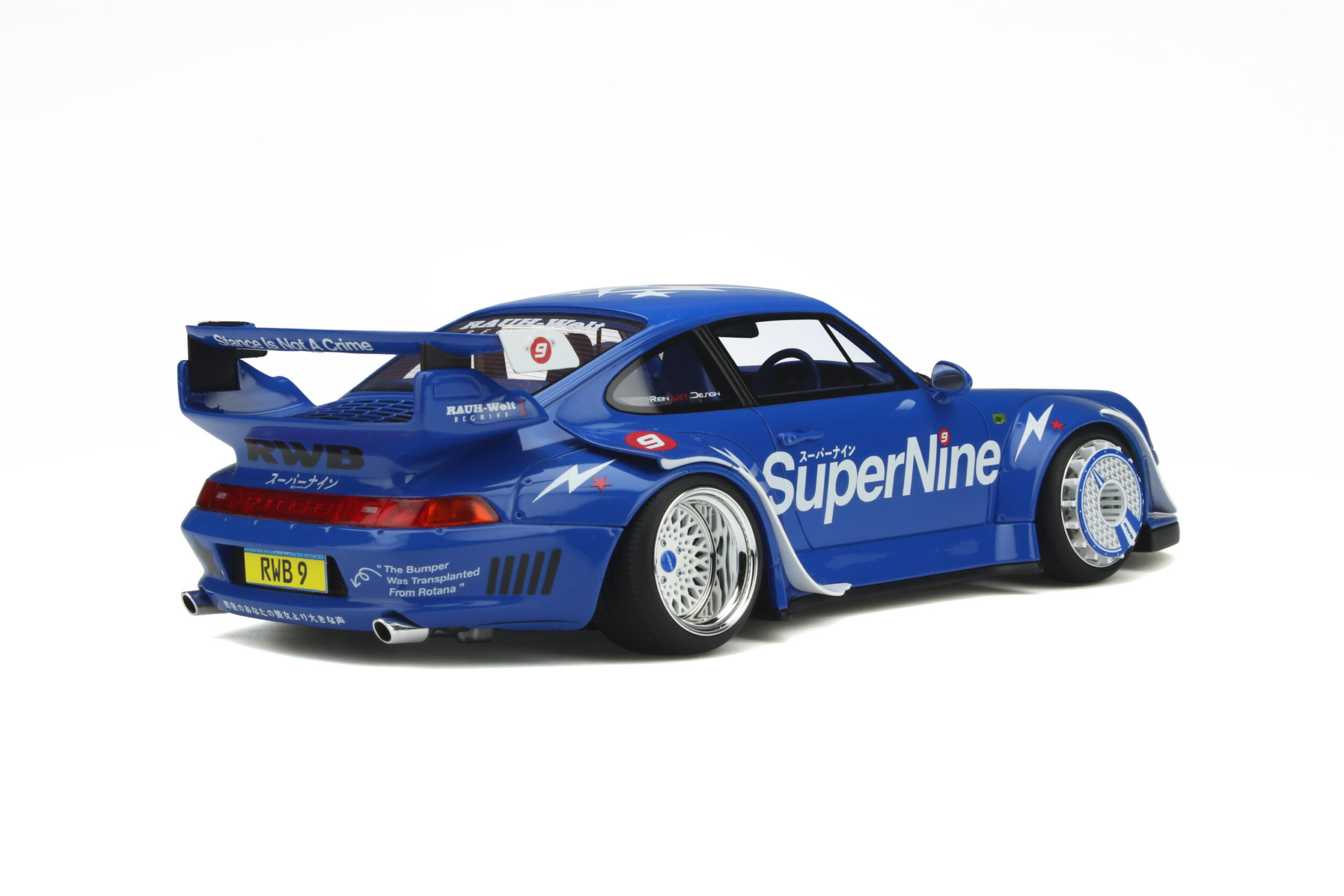 Rwb Hong Kong #9 SuperNine - Voiture miniature de collection - GT SPIRIT