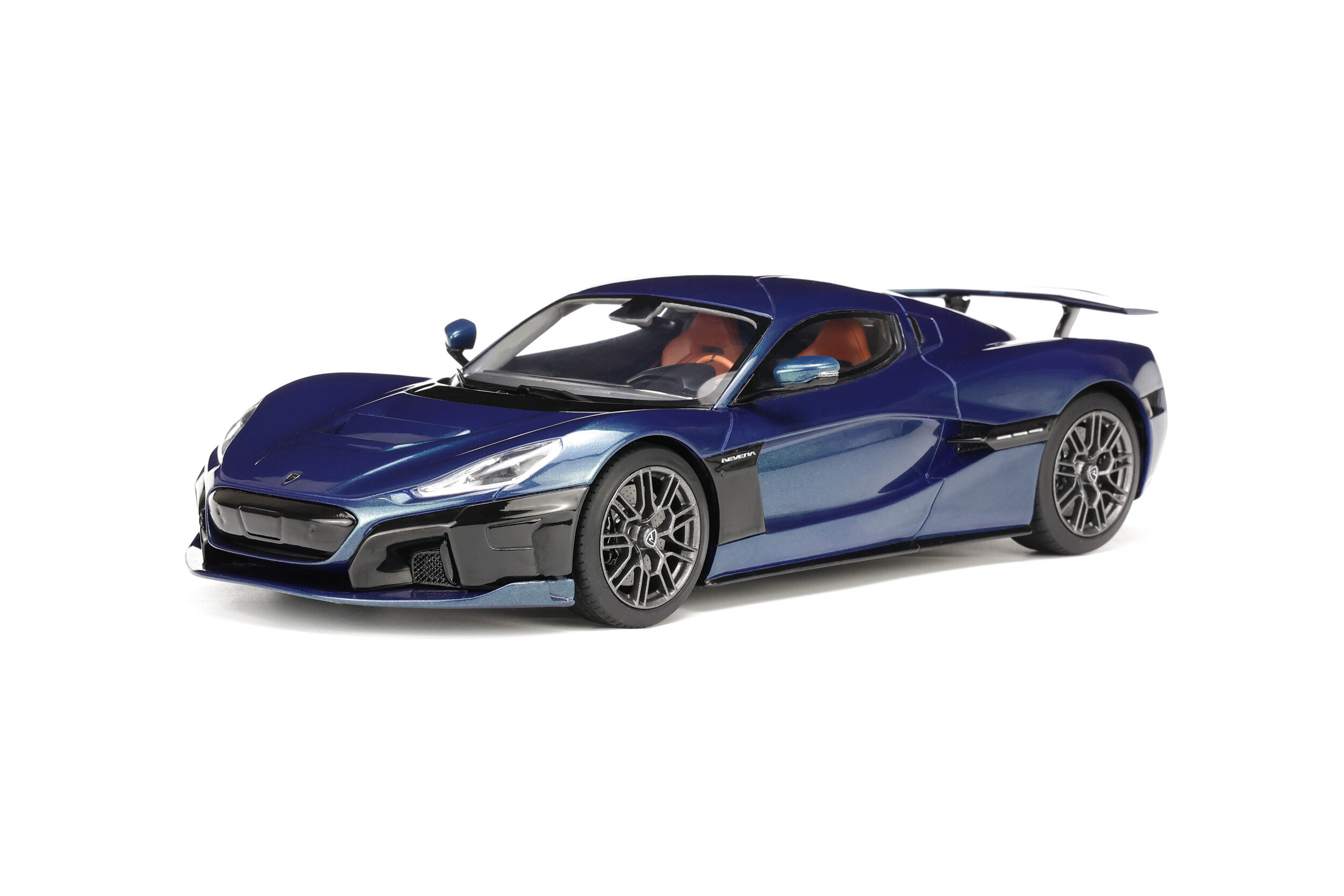 Hot Wheels model of Rimac Nevera created by U.S. toymaker Mattel